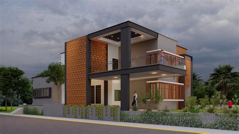 40×70 House Plan 3D Elevation Design East Facing 2800 sqft Plot - Smartscale House Design