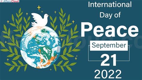 International Day of Peace 2022- September 21