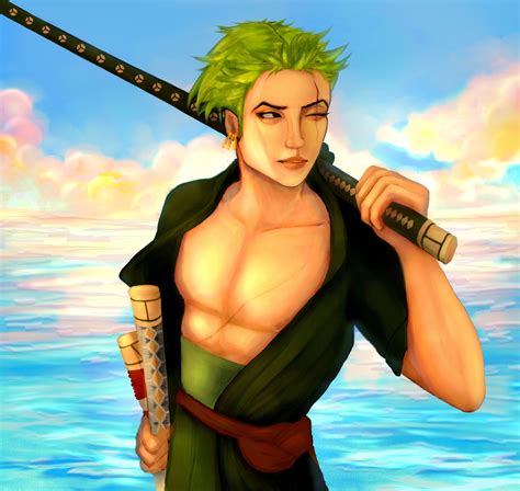 ArtStation - ONE PIECE Zoro fanart