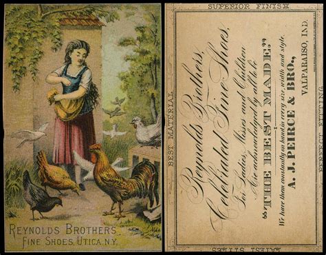 A. J. Peirce & Brother Trade Card, circa 1890s - Valparais… | Flickr