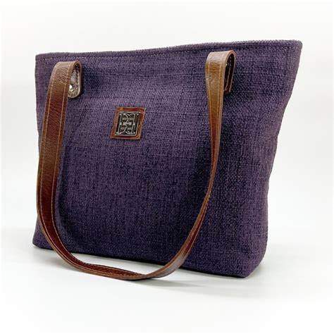 Purple Handbag - Etsy