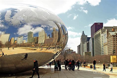 Chicago Bean Reflections-7 Photograph by Linda Parker - Fine Art America