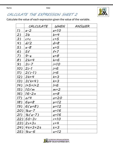 37 Cool 6th Grade Math Worksheets Ideas , http://ygdravil.info/37-cool-6th-grade-math-worksheets ...