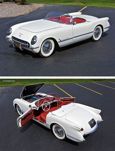 1953 Chevrolet Corvette. First year for the Corvette, when only 300 were built. Today these rare ...