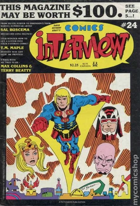 Comics Interview (1983) comic books