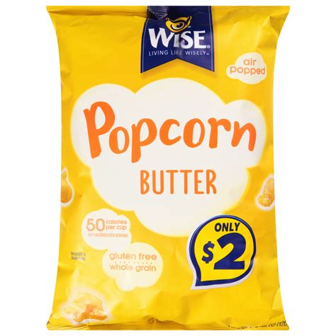 Save on Wise Popcorn Butter Air Popped Order Online Delivery | Food Lion