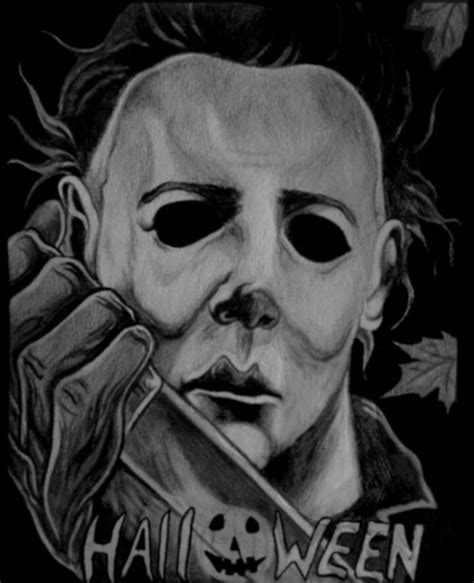 Michael Myers Drawing Mask - DRAWING IDEAS