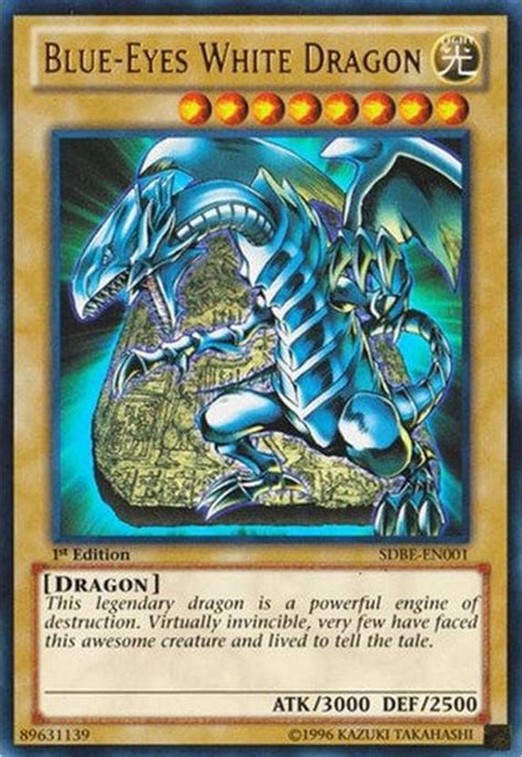 Yu-Gi-Oh! Yu-Gi-Oh! - Blue-Eyes White Dragon (SDBE-EN001) - Structure Deck: Saga of Blue-Eyes ...