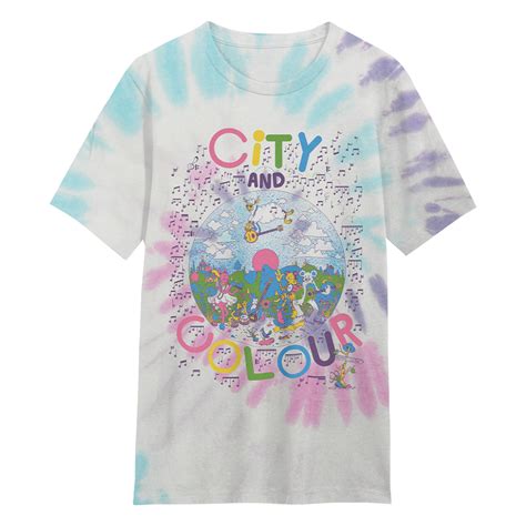 City and Colour Animal Jam Acadia Tie Dye T-Shirt - City and Colour Store