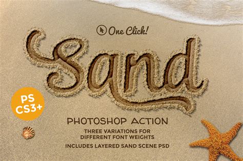 Sand Photoshop Action ~ Actions ~ Creative Market