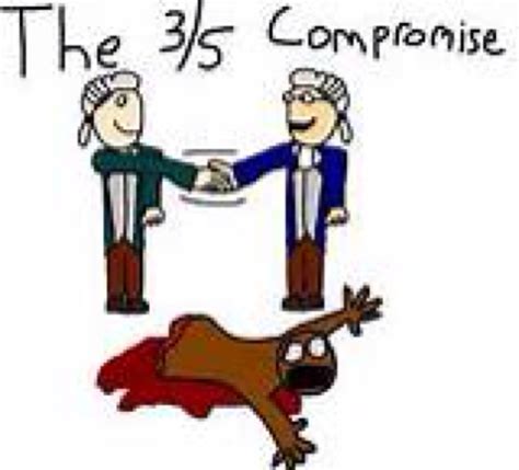 Three Fifths Compromise Cartoon