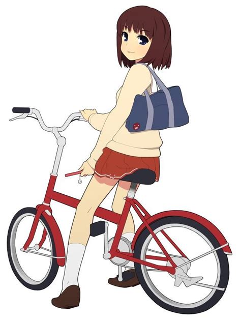 Anime Bicycle Art | Bicycle art, Anime car, Anime