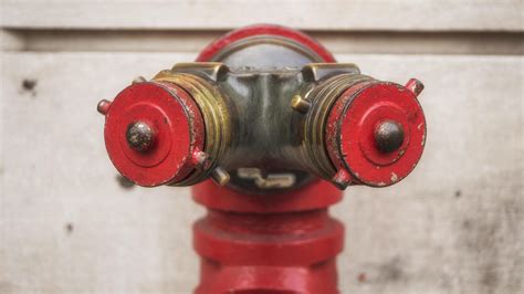 Siamese fire hydrant 2029225 Stock Photo at Vecteezy