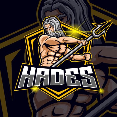 Hades Esport Logo Template 14561908 Vector Art at Vecteezy