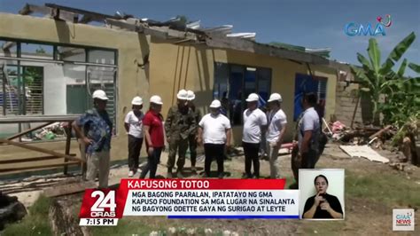 GMA Kapuso Foundation to help rebuild schools damaged by Odette in ...