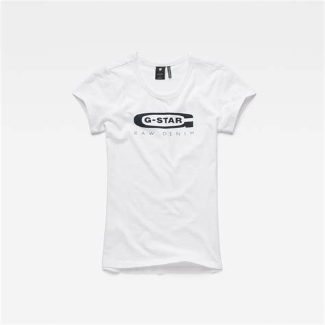 Graphic 20 Slim T-shirt | Women | White | G-Star RAW®