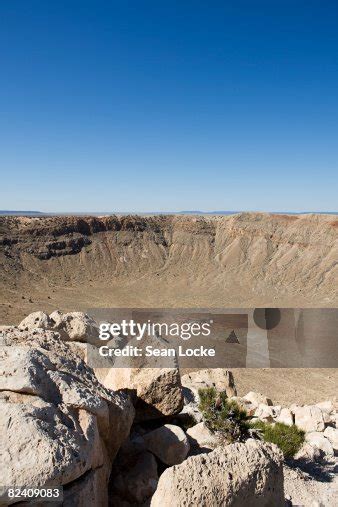 Meteor Crater High-Res Stock Photo - Getty Images