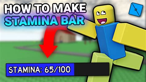 How to make a STAMINA BAR in ROBLOX STUDIO! - YouTube