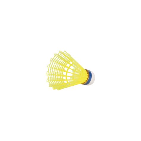 VICTOR 2000 GOLD NYLON BADMINTON SHUTTLES (YELLOW/WHITE)