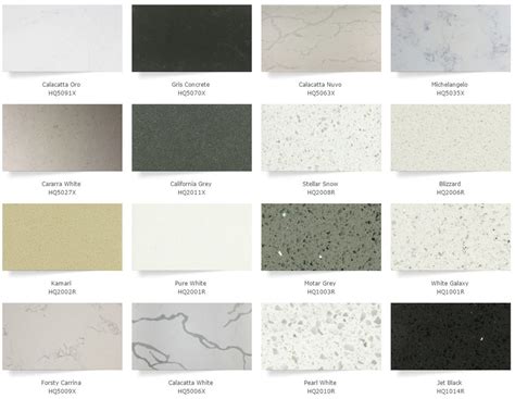 Gray Quartz Kitchen Countertops , Artificial Solid Surface Quartz Countertops