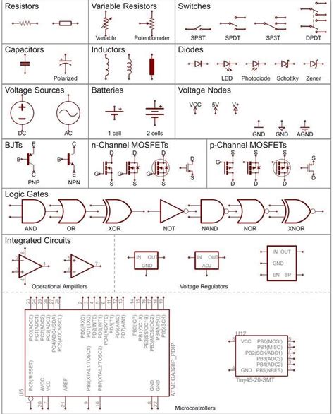 How to Read a Schematic | Electronic engineering, Electronics basics ...