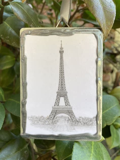 Eiffel Tower Ornament - Etsy