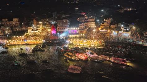 Dev Deepawali: Kashi ghats come to life as 20 lakh diyas lend a festive ...