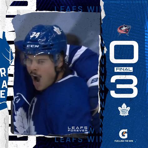 Final Score - August 4, 2020 | Total team effort to tie the series #LeafsForever #FuelledByG ...