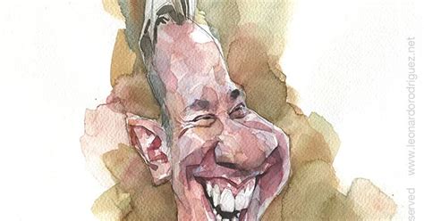 Tim Allen-watercolor caricature