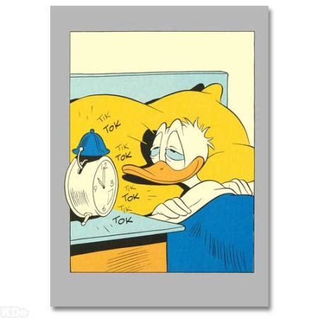 Donald Duck Sleeping