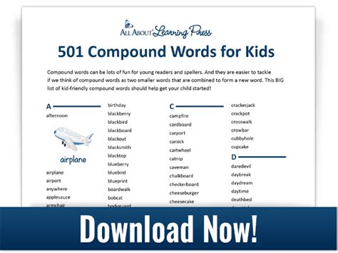 Book Compound Words - soakploaty