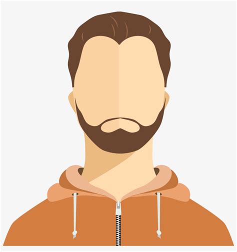 Generic User Image Male - Man Cartoon No Eyes Png Transparent PNG ...