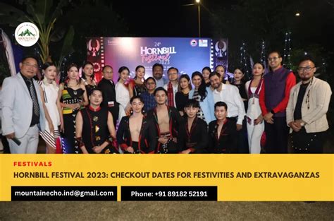 Hornbill Festival 2023: Checkout dates for festivities and extravaganzas