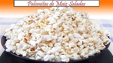 Palomitas de Maíz Saladas | Receta de Cocina en Familia | Palomitas de maiz, Recetas de comida ...