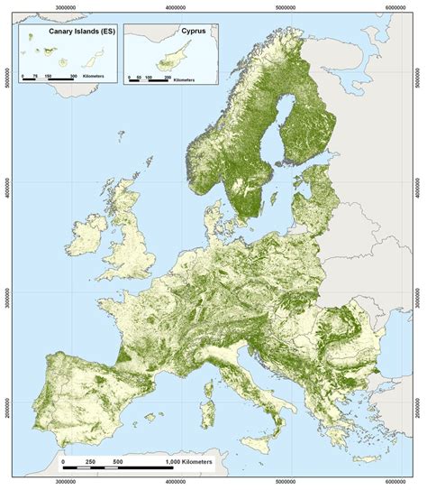 Pan-European Forest Maps Derived from Optical Satellite Imagery - Earthzine