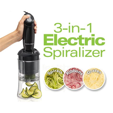 Hamilton Beach 3-in-1 Spiralizer & Reviews | Wayfair