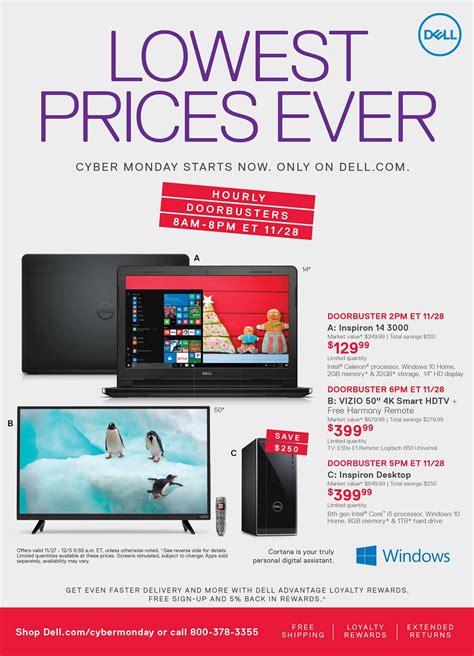 Dell Cyber Monday 2016 Ad