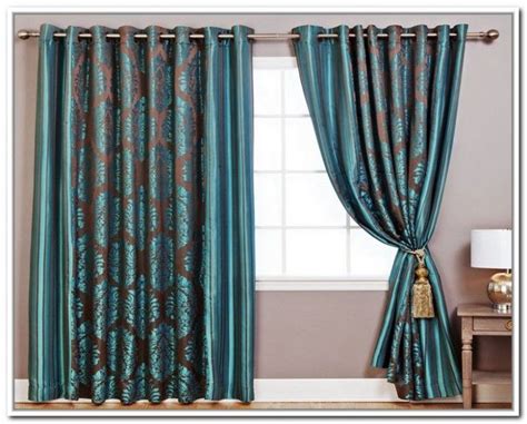 20+ Teal And Brown Curtains For Living Room