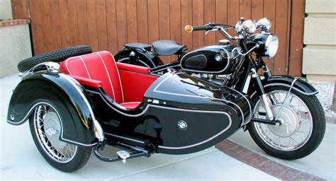 Motorcycle With Sidecar Classic