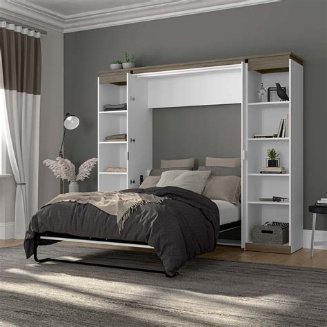 Looking for Clever Home Furniture Solutions? Try a Murphy Bed with Bookcase! - Bestar