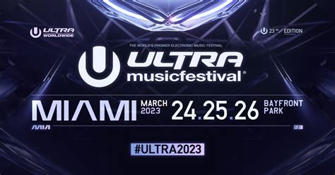 Ultra 2024 Lineup By Day - Vanya Millisent