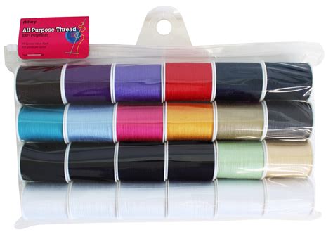 Allary All-Purpose Polyester Sewing Thread Set, 24 Piece - Walmart.com ...