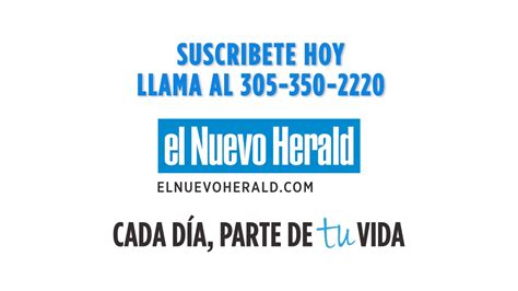 Suscríbase al newsletter de el Nuevo Herald | El Nuevo Herald