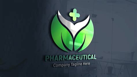 Professional Pharmaceutical Logo Design Photoshop cc Tutorial - YouTube