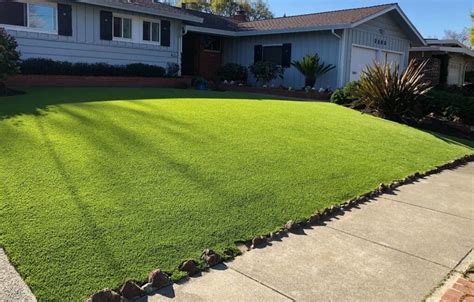 Exciting Artificial Grass Front Yard Landscaping Ideas in Atlanta