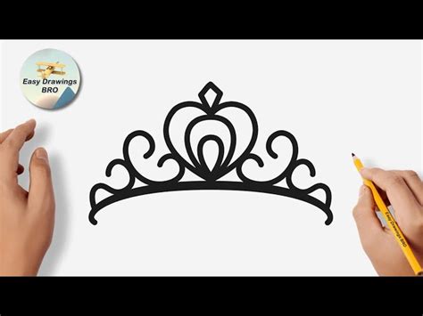 How To Draw A Simple Tiara