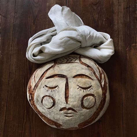 The edible art of sourdough faces – in pictures in 2021 | Edible art, Sourdough, Bread art