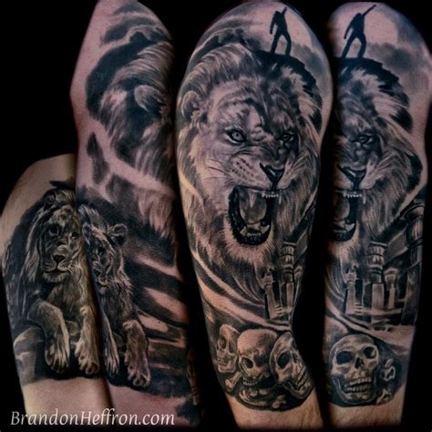 Daniel And The Lions Den Tattoo