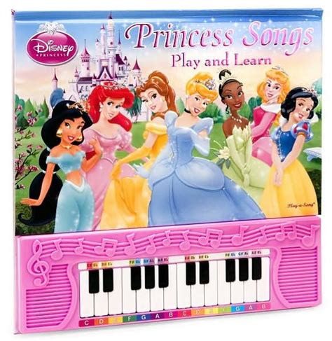 Play and Learn: Disney Princess Songs by Phoenix International Publications, Interactive Book ...