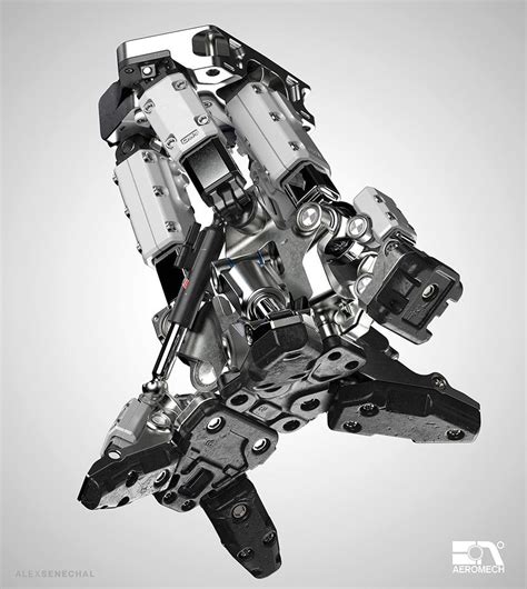 AEROMECH - YGARI - Modular Mech Foot , Alex Senechal on ArtStation at ...